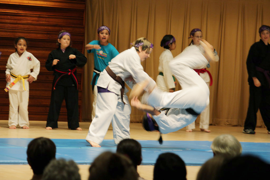 Youth participants at the annual conference take part in the Super Saturday performance.